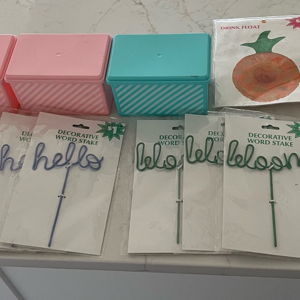 Miscellaneous items